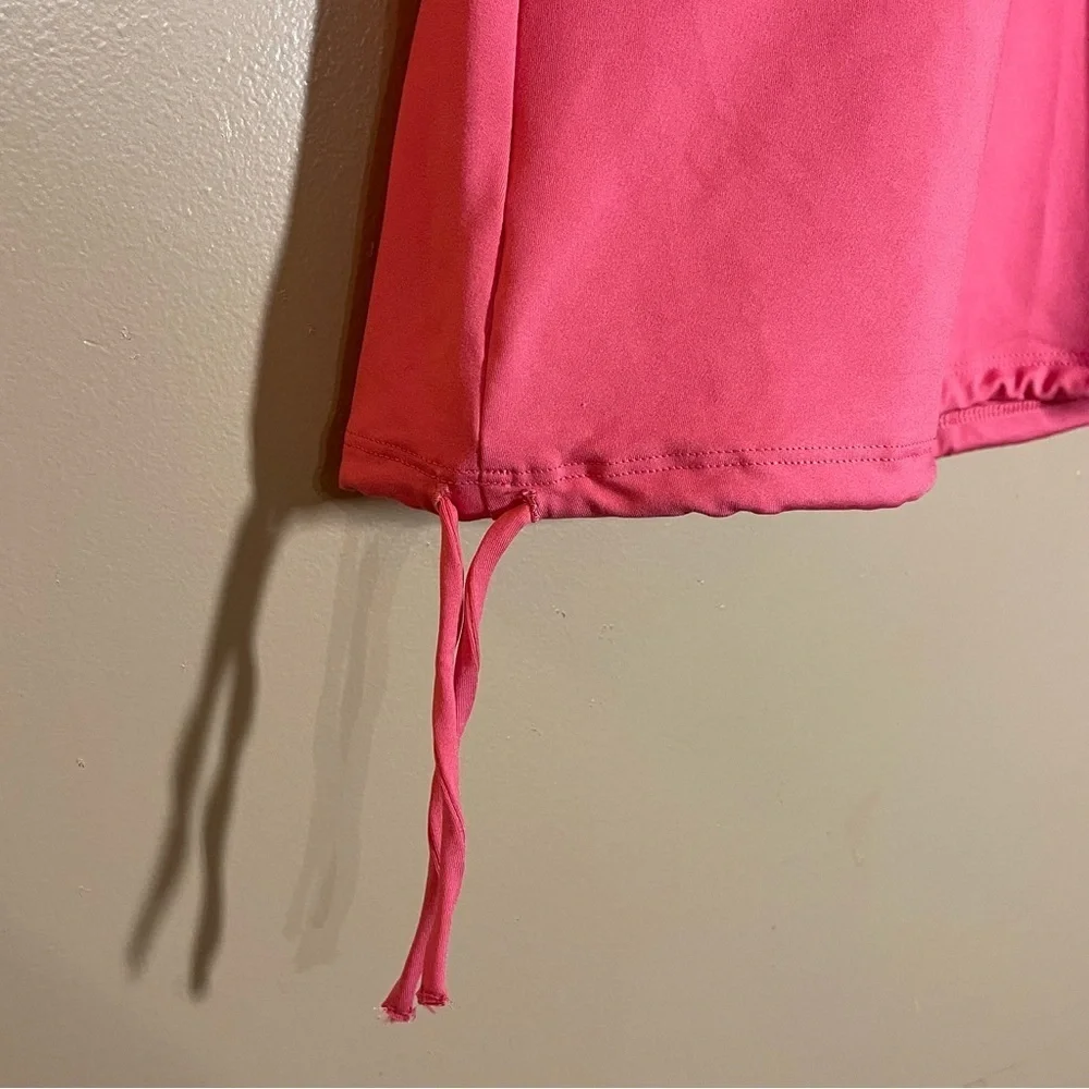 Athleta Horizon Tank Top Size Small Pink Built-In Bra Crisscross Back NWT - Picture 7 of 9